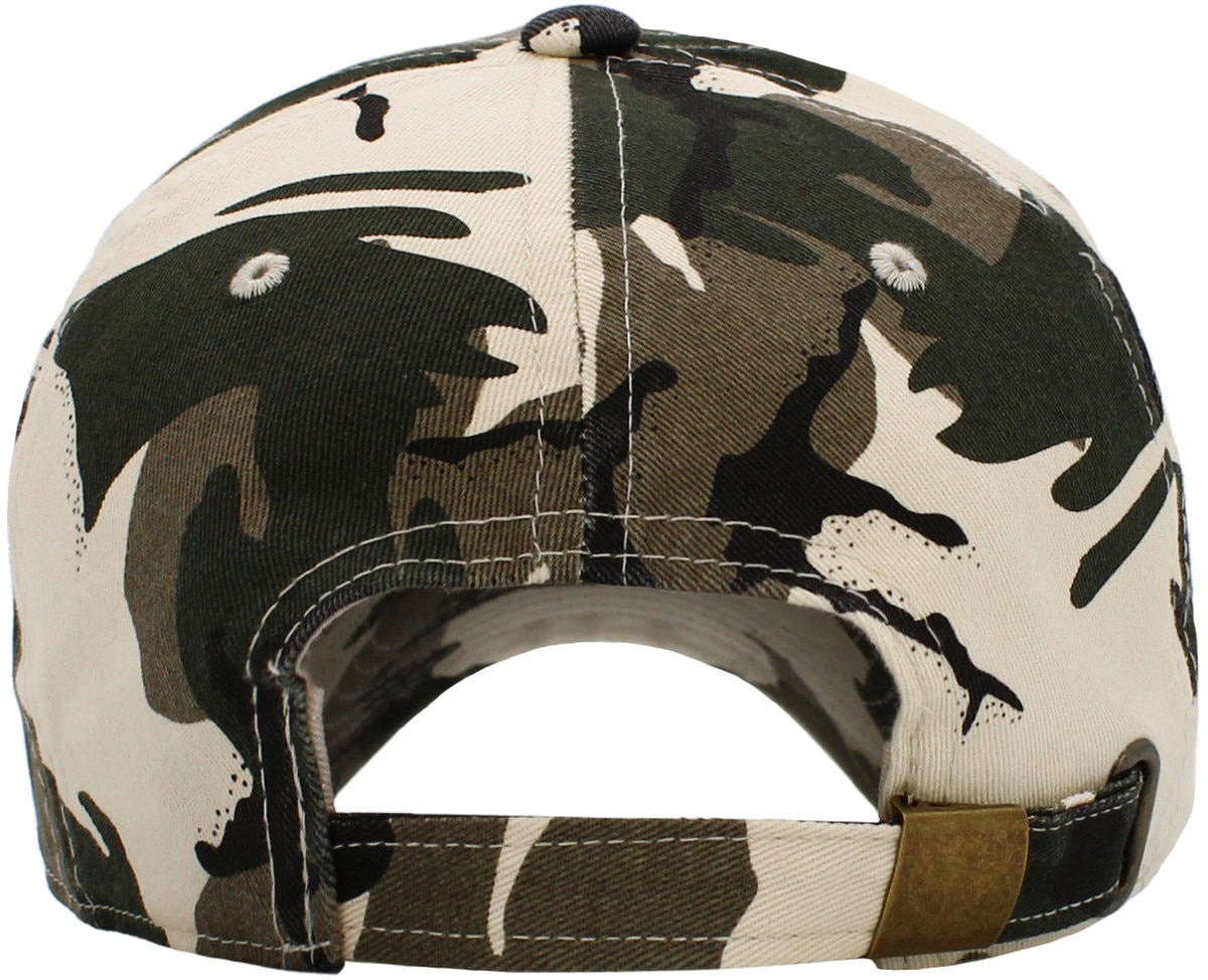 Safari Low Profile Baseball Caps Back View